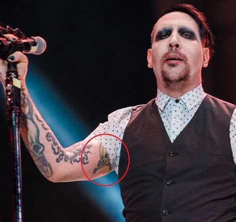 tattoo marilyn manson|86 Marilyn manson tattoo ideas